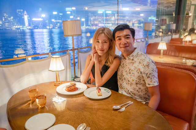 慶祝飯推介- 英式餐室欣賞維港美景