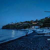 Black Sand at Amed Beach in Bali!