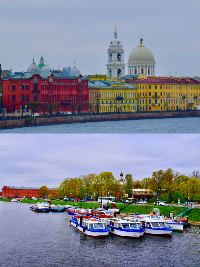 The charming style of the Neva River in Russia - unforgettable and lingering.