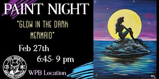 Little Mermaid Paint Night | Civil Society Brewing Co.