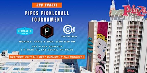 3rd Annual Pipes PickleBall Tournament | 1 N Main St