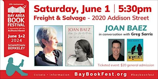 Joan Baez & Chairman Sarris: Legendary Artists on Identity and Remembering | Freight & Salvage