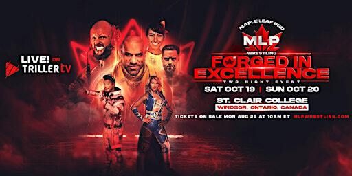 MAPLE LEAF PRO Wrestling FORGED IN EXCELLENCE | St. Clair College