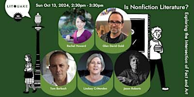 Is Nonfiction Literature? Exploring the Intersection of Fact and Art | San Francisco Public Library, Saroyan Gallery