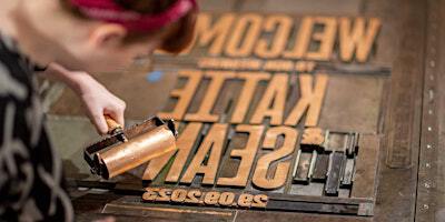 Introduction to Letterpress Printing, with Oli Bentley | Salts Works