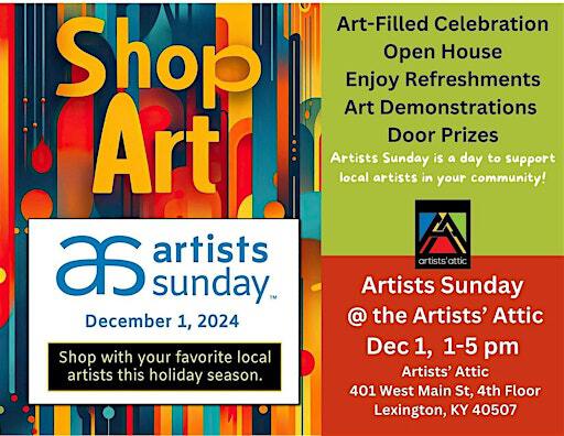 Artists Sunday @ the Artists' Attic | Artists' Attic Inc