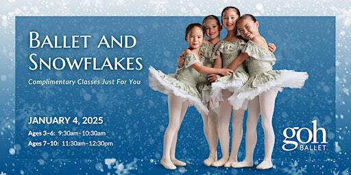Toronto: Ballet and Snowflakes - Complimentary Trial Class | Goh Ballet Bayview