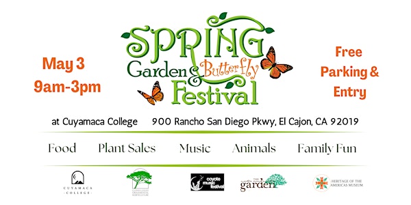 Spring Garden & Butterfly Fesitval | 900 Rancho San Diego Pkwy