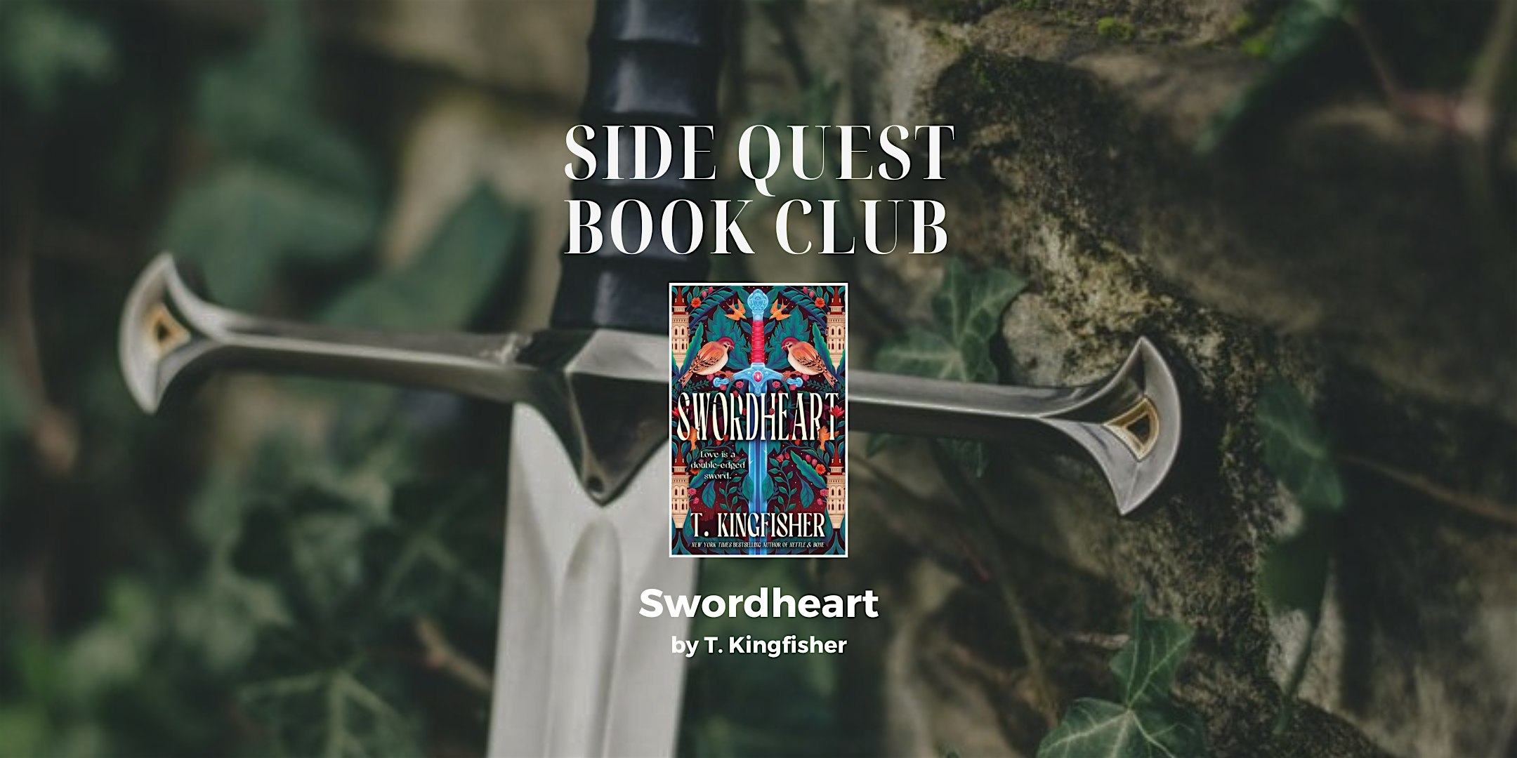 Side Quest Book Club: Swordheart | Side Quest Books & Games