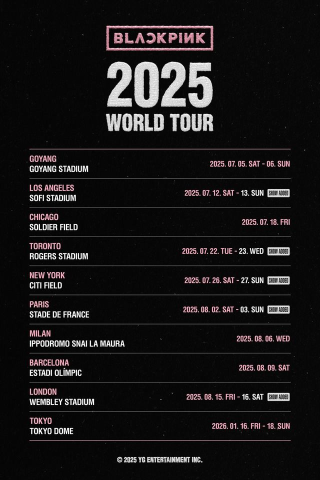 BLACKPINK 2025 世界巡迴演唱會 東京站 | BLACKPINK 2025 WORLD TOUR in Tokyo | 東京巨蛋