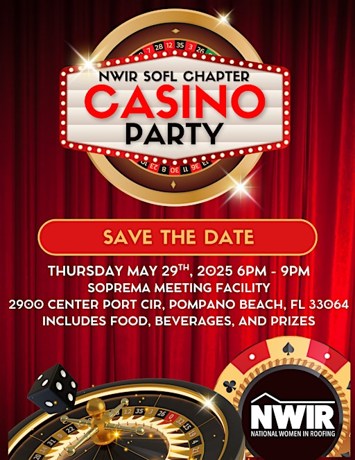 NWiR So Flo Casino Night! | Soprema Meeting Facility