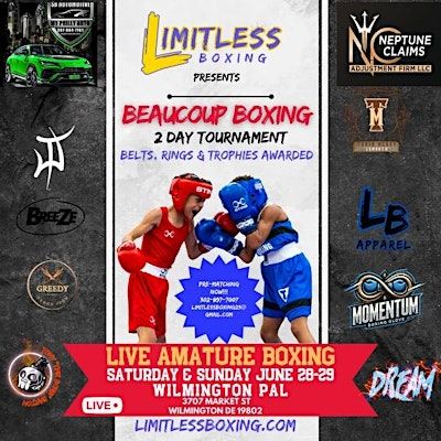 BEAUCOUP BOXING 2 DAY TOURNAMENT | Police Athletic League Of Wilmington