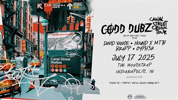 Altered Thurzdaze: Codd Dubz' Canal Street Crook Tour | The Mousetrap