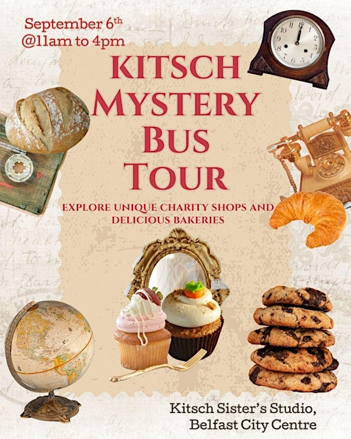 Kitsch Mystery Bus Tour | Kitsch Sisters Studio