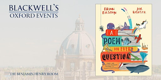 Brian Bilston and Joe Berger A POEM FOR EVERY QUESTION | Blackwell's Bookshop