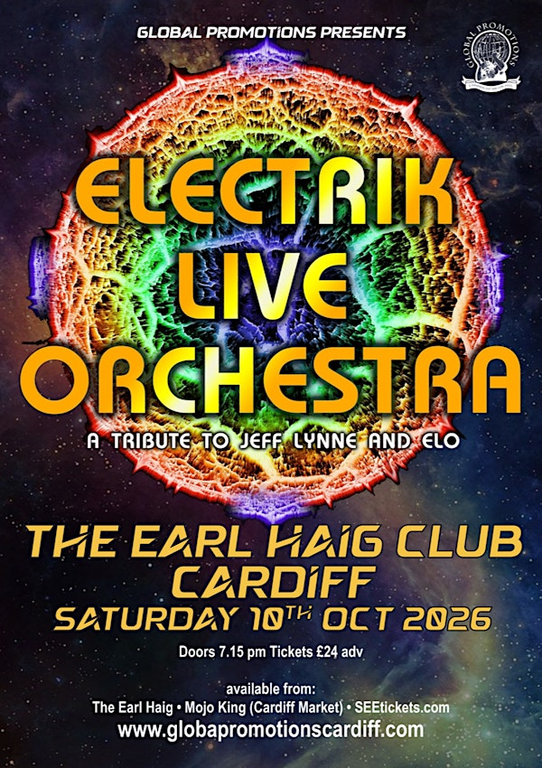 ELECTRIK LIVE ORCHESTRA | The Earl Haig Club