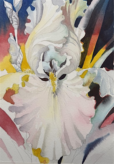 Painting Iris in Watercolor with Pat Banks | Kentucky Artisan Center