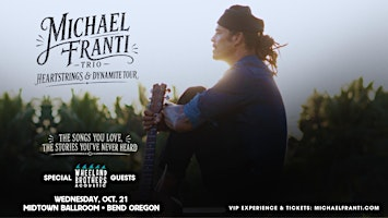 Michael Franti Trio - Heartstrings & Dynamite at Midtown Ballroom | Midtown Ballroom