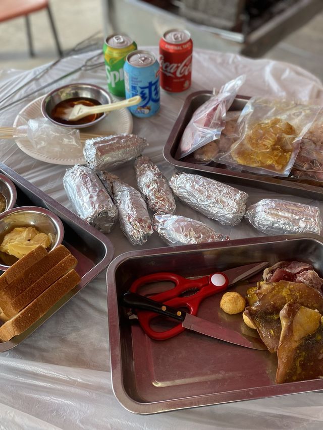 東涌馬拉松式BBQ 燒足7 小時 任飲任食