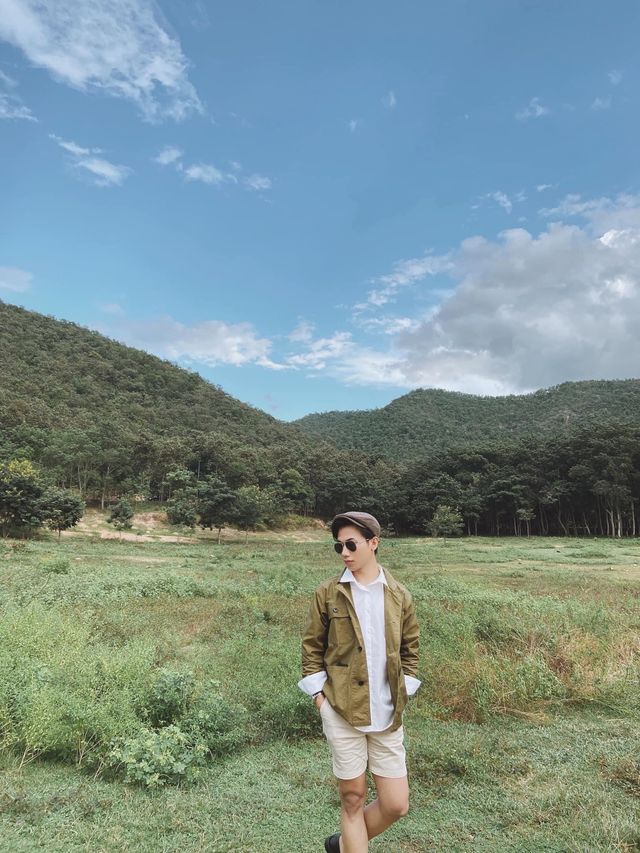 อ่างเก็บน้ำสุดชิค นั่งชิล ถ่ายรูป แนววินเทจ 😎🍃