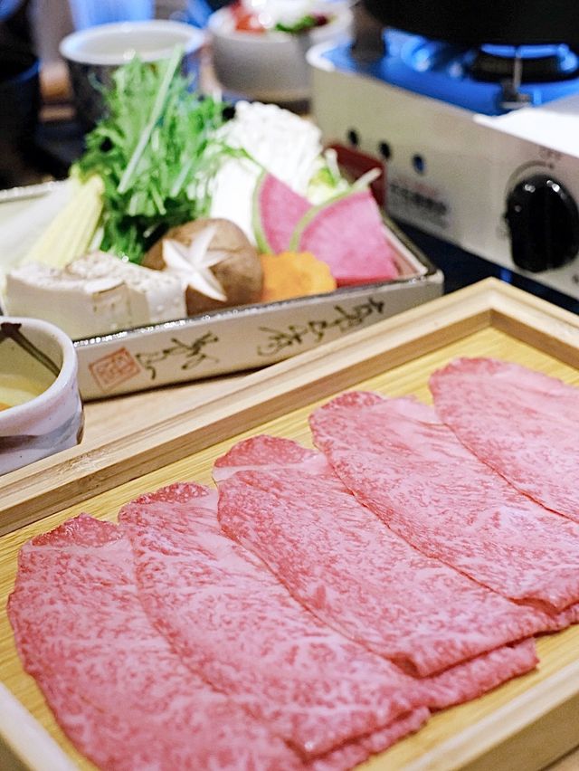 棉花糖日本A5和牛壽喜燒