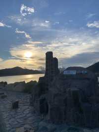東壩睇日落