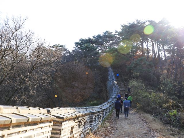 남한산성 겨울 성곽길따라 걷다보면