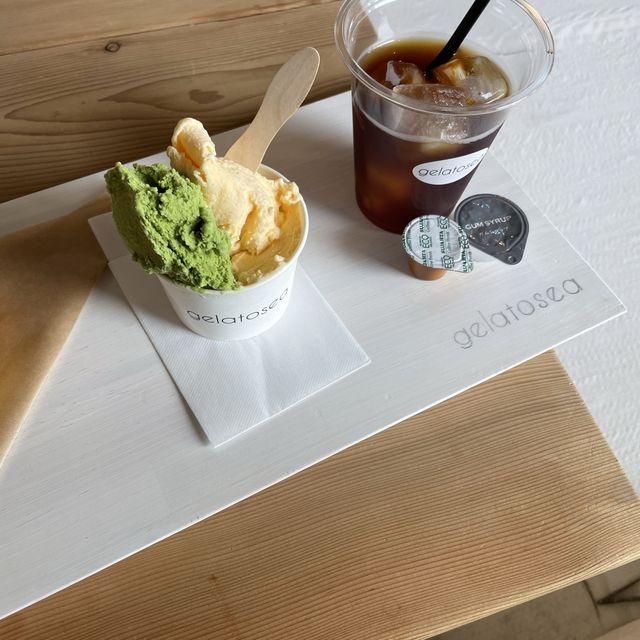 期間限定出店のジェラート屋さん