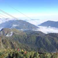 High Up on Mount Fansipan
