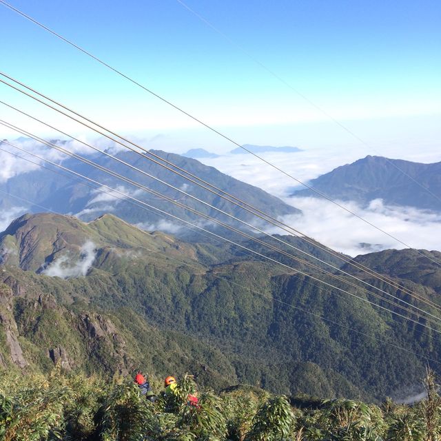 High Up on Mount Fansipan