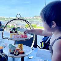 望住靚景嘆期間限定‼️「姆明主題下午茶」