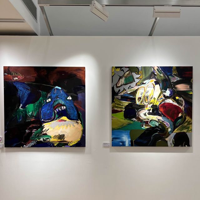 首次的香港個人展覽