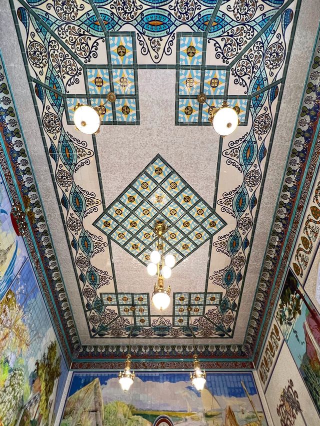 Art Nouveau Train Station in Valencia