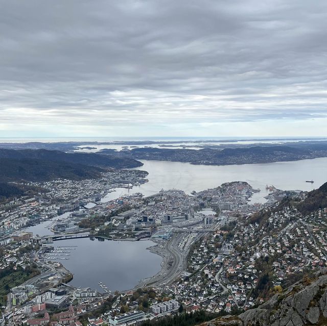 1,300 steps to the highest view in Bergen 
