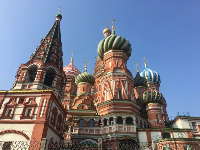 Worth seeing Russian church architecture.