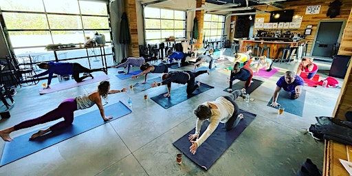 Beer Yoga at Buffalo Rock! | Buffalo Rock Brewing Company