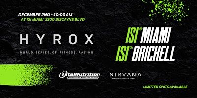 ISI MIAMI x HYROX Training session | ISI ELITE TRAINING - MIAMI