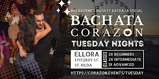 Bachata Corazon Tuesday Nights | Ellora St Kilda