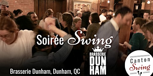 Soirée de danse Swing à la Brasserie Dunham - 16 février 2024 | Brasserie Dunham