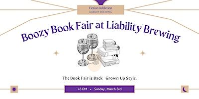 Boozy Book Fair at Liability Brewing | Liability Brewing