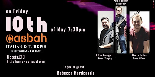 The Colours of Memories - Instrumental Band | Casbah Restaurant & Bar Stony Stratford