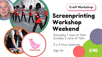 Screenprinting Workshop Weekend with Denby in Windsor | Craft Coop Windsor