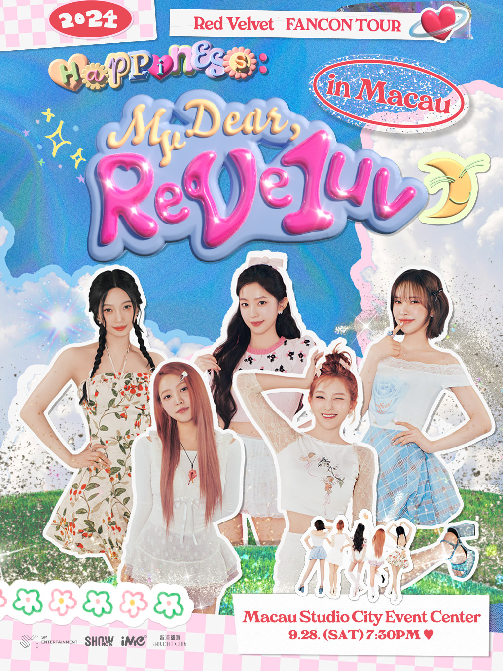 red velvet イェリ 中華　マカオ　十周年 コンサート　ポロライト デビュー10周年”Red Velvet マカオ公演も「全席完売」の人気