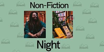 Non-Fiction Night with Nathan Shuherk | Tomorrow Bookstore