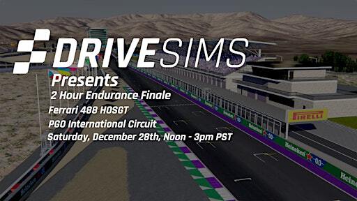 Drivesims 2 Hr Sim Racing Endurance Finale | Drive Simulations