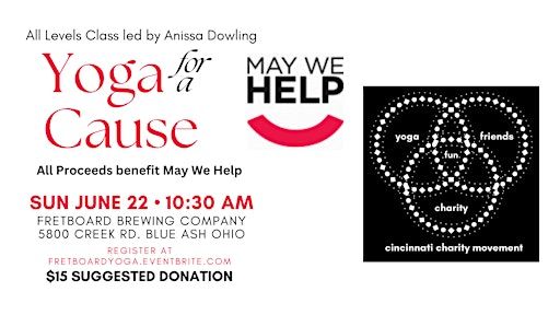 Yoga for a Cause - benefitting May We Help | Fretboard Brewing Company