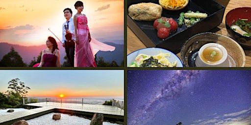 Sunset & Star Gazing music & dinner Event @ Mt. Tamborine | Sunset Heaven Ryokan & Spa