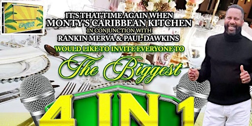 Monty's Caribbean Dinner, Show & Dance | Filleigh Village Hall