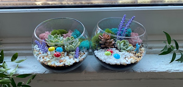 Succulent Terrarium Workshop in NYC | 28-38 42nd St