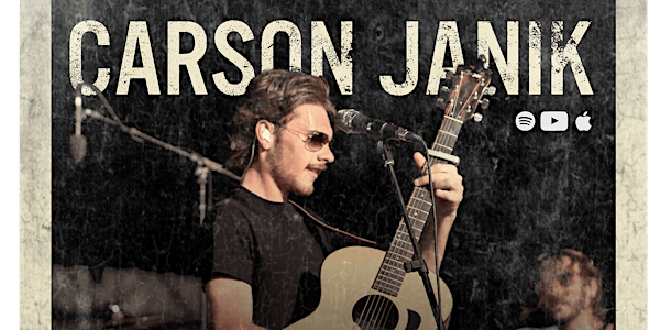 CARSON JANIK - THE HAPPY AND BROKE TOUR | 20 Fountain Head Ln